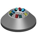 Adattatore per centrifuga D1008 per provette da 2 ml a ml 0,2 cf.8 pz. -  CD08-A2